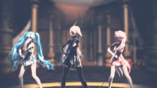 Download lagu 【 MMD 】 Resonate (Hibikase) - ヒビカセ 【 TDA Short China Dress Haku, Luka & Miku 】 【 HD 720 】 mp3