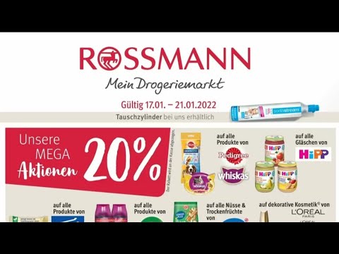 🛒 Rossmann Katalog Prospekt 15. bis 21. Januar 2022 - Neuigkeiten, Angebote Deutschland 🇩🇪