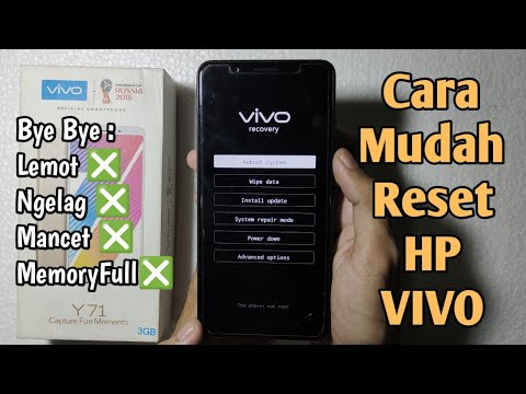 Hard Reset VIVO Y71 | Cara Reset HP VIVO Y71 | Cara Restart HP VIVO Y71 | Cara Mereset HP VIVO Y71
