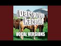 Better Dig Two (Made Popular By The Band Perry) (Vocal Version)