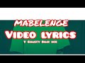 Y Coasty Kay Dee Mabelenge Video Lyrics MrLyrical2003 2021