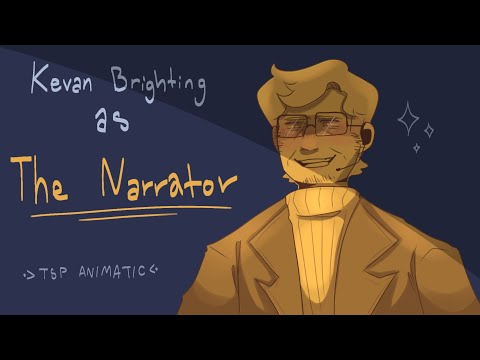Kevan Brighting lines but is The Narrator // The Stanley Parable animatic