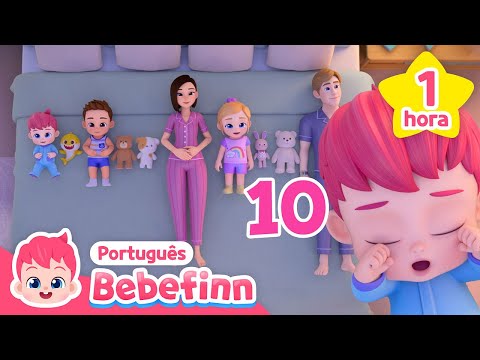 É pra Rolar Rolar! | Dez em uma Cama | + Completo | Bebefinn em Português - Canções Infantis