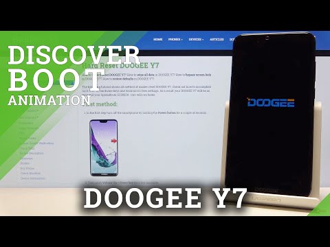 How Loading Animation Looks Like on DOOGEE Y7 – Boot Animation
