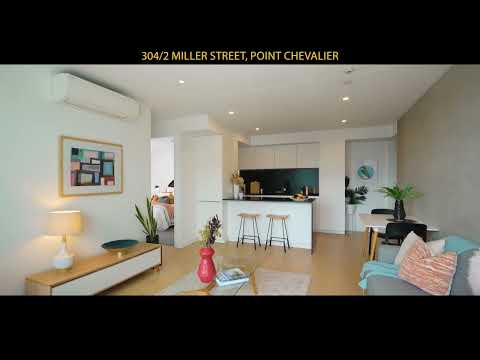 304/2 Miller Street, Pt Chevalier, Auckland City, Auckland, 2房, 2浴, 公寓