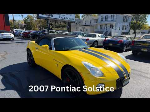 2007 Pontiac Solstice (CC-2119410) for sale in Edison, New Jersey