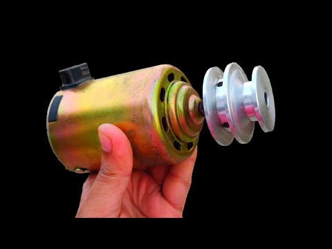 Convert 220v 1000W AC Air Blower to 12v DC Motor Blower Runs on Battery The Professor HINDI