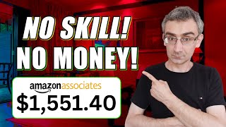 How to Make $1500+ with Amazon Affiliate Marketing Using AI (No Website Needed) thumbnail