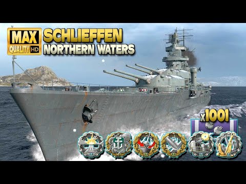 Battleship Schlieffen: Spreading love with secondaries - World of Warships