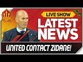 Man Utd Offer ZIDANE United Job! Man Utd News Now