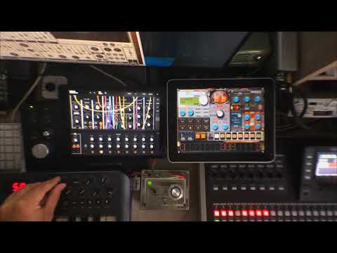 iOS Moog Model 15 | Korg Gorillaz iElectribe | Quadrivium | errorInstruments brokenTapeSimulator