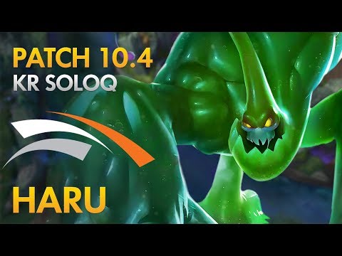 Hanwha Life Haru - Zac Jungle - KDA 10/4/20