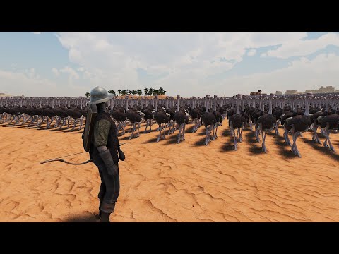 FULL-AUTO ARCHER vs 100,000 OSTRICH - Ultimate Epic Battle Simulator 2 | UEBS 2