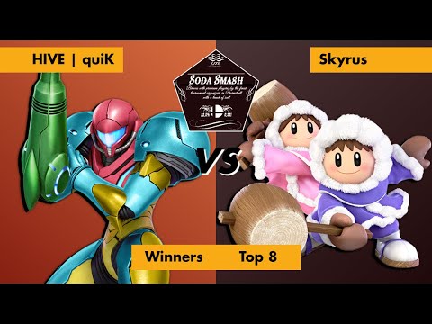 Soda Smash Lite #3 - Winners Top 8 - HIVE | quiK (Samus) vs. Skyrus (Ice Climbers)