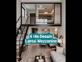 6 Ide Desain Rumah Minimalis dg Lantai Mezzanine #rumahminimalis #mezzanine #rumahkecil #desainrumah