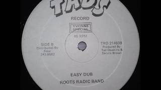 Roots Radic Band - Easy Dub - 12&quot; TAD&#39;S 1983 - KILLER ROOTS RUB A DUB 80&#39;S DANCEHALL