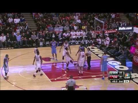 Derrick Rose vs Denver Nuggets 2014.10.13 (15 Pts PreSeason Game)