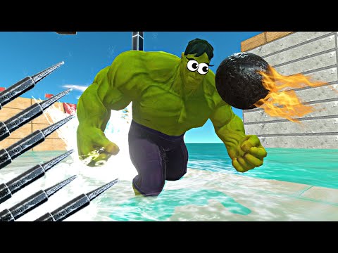 Superheroes Defy Dangerous Traps - Animal Revolt Battle Simulator