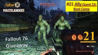 Fallout 76 Wastelanders DLC - Boot Camp - Kill the USSA Protectron