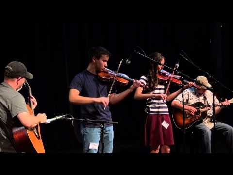 2015-09-12 Twin C2 Christopher Culbreath and Elizabeth McDonough - 2015 Weaverville Fiddle Contest
