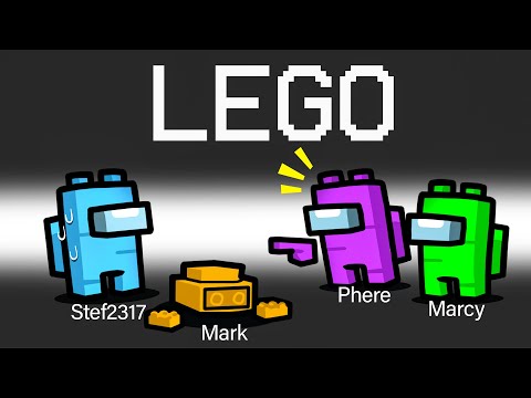 GIOCO LA MODALITÀ LEGO SU AMONG US! *NUOVO RUOLO*