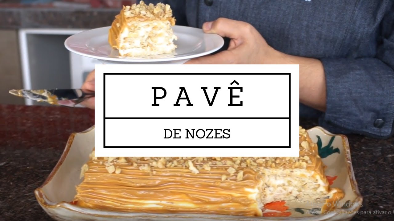 PAVÊ FÁCIL DE NOZES