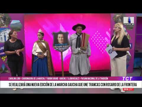 Se realizará una nueva edición de la marcha gaucha que une Trancas con Rosario de la Frontera