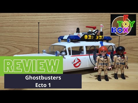Ecto 1 mit Zeddemore und Melnitz Figuren Review | Ghostbusters™ | 9220 Playmobil® | German
