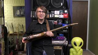 Video thumbnail for Guitar 4 - Kiesel Allan Holdsworth HF2 Fatboy by Man Cave Guitar Pedal Mania