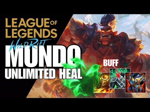 WILD RIFT: ( SEASON 8 ) MUNDO TANK FRONTER CHAMPION