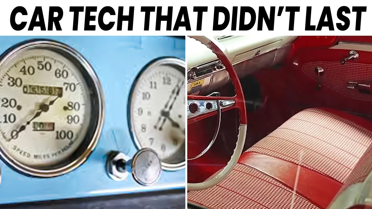 15 USELESS Old Car Features That Faded Into History!
