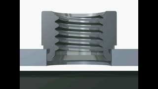 Hang nut or clinching nut inserting process -1 #sheetmetal 