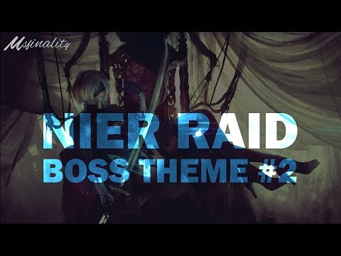 FFXIV OST The Copied Factory 2nd Boss Theme & Combat - NieR Raid (Song of The Ancients - Atonement)