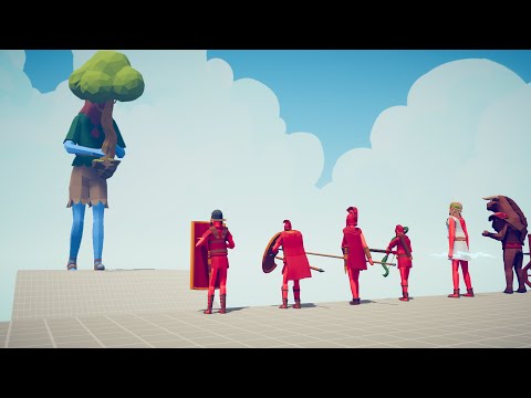 TREE GIANT vs EVERY FACTION - Totally Accurate Battle Simulator TABS