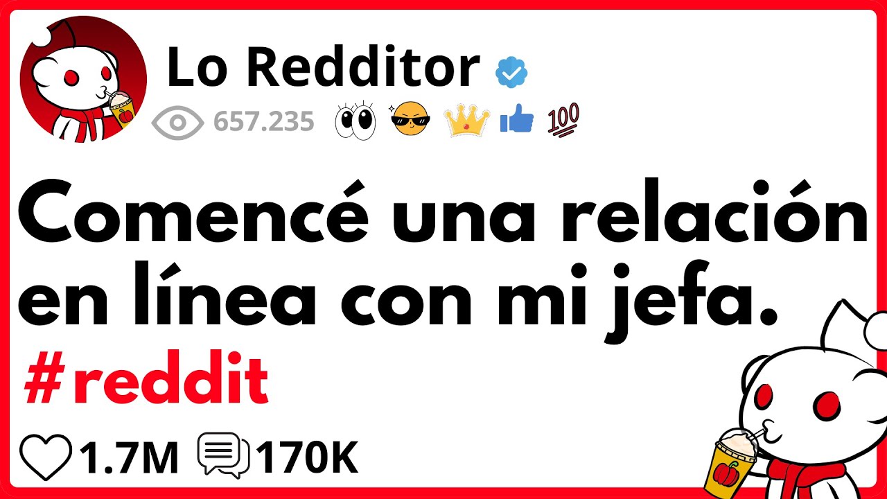 Comencé una relación en línea con mi jefa.