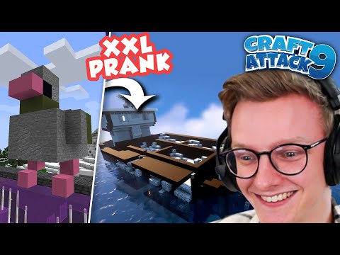 XXL PRANK an CLYM! GANZE Base voller Tauben! - CraftAttack 9! #99