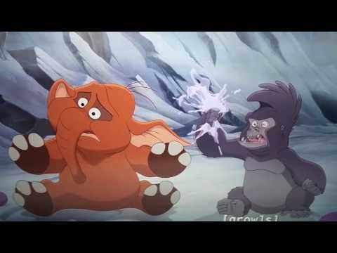 Tarzan 2 Terk Tantor and Tarzan Reunite
