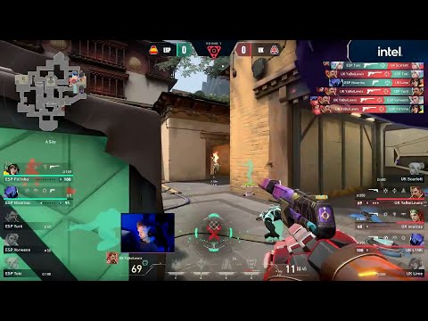 UK YaBoiLewis clean 4K one taps vs Team Spain | Spike Nations EMEA