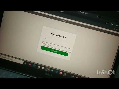 Bmi Calculator Using Html Css Javascript Mini Web Development Project