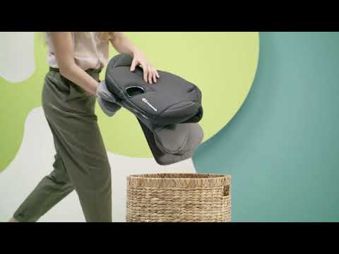 Kinderkraft Safety Fix 2 I-Size Grey Bērnu Autokrēsls 9-36 kg