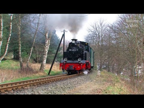 Mit der Dampflok über die Insel Rügen 1/2 - Steam Train