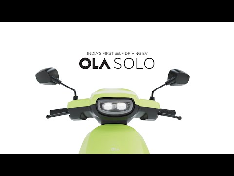 Introducing Ola Solo | World's First Autonomous Electric Scooter