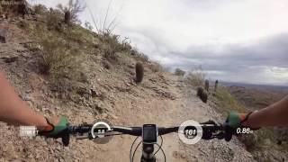 Trials pro Jeff Lenosky cleaning the National Trail in his video series, Trail Boss.