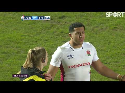 Shocking HIA incident in 🇮🇹 vs 🏴󠁧󠁢󠁥󠁮󠁧󠁿 U20s | Alan Quinlan & Jenny Murphy support referee Groizeleau
