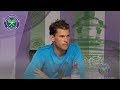 Dominic Thiem Wimbledon 2019 First Round Press Conference