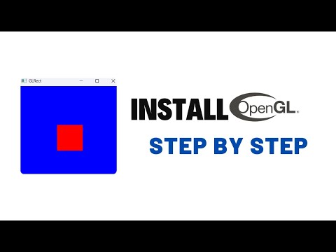 0 - OpenGL Tutorial: Step by Step Installation – First Window in C++ as extension #بالعربي