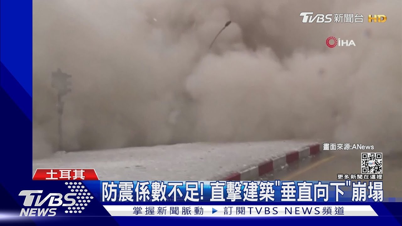 大小餘震逾77次!土耳其垮5千多棟樓 記者直擊崩塌瞬間