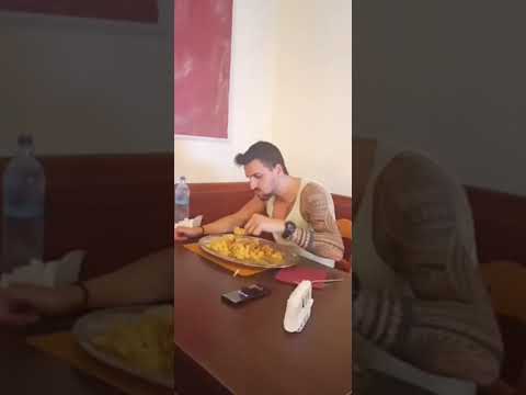 3 KG di CARBONARA CHALLENGE! Muckbang! Intero video, senza velocizzare! MAN VS FOOD
