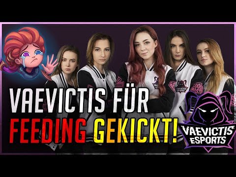 Gekickt für Feeding! Girl Team Vaevictis Esports LCL [League of Legends]
