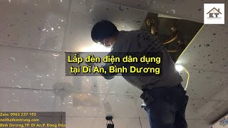 Thi công điện đèn